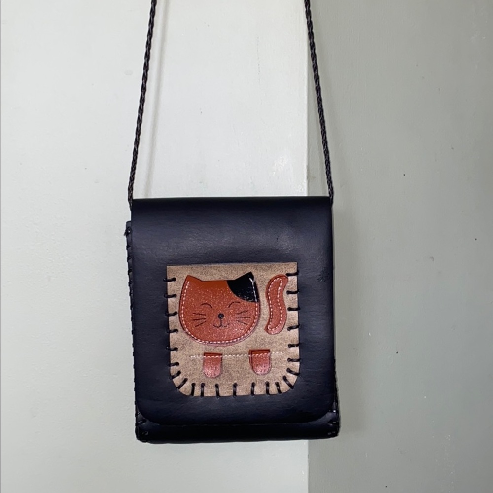 Mini Shoulder Cat Purse
